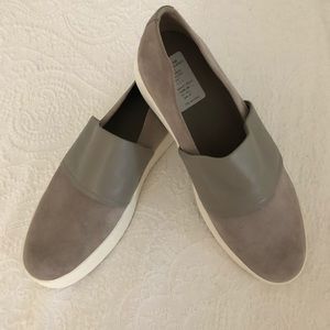Vince Grey Slip-On Sneakers, 9 1/2M